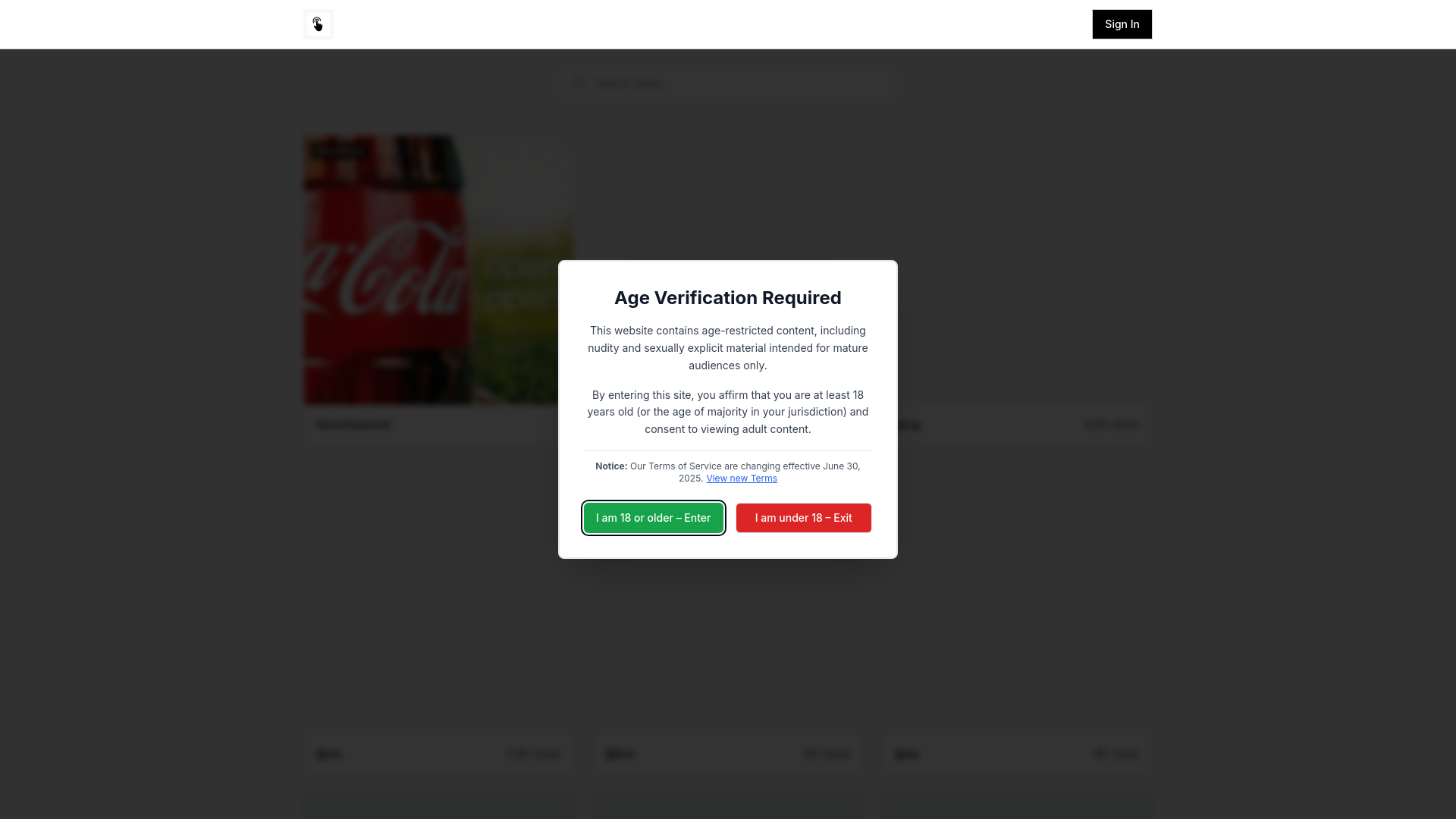 website screenshot of https://clickaboo.online/