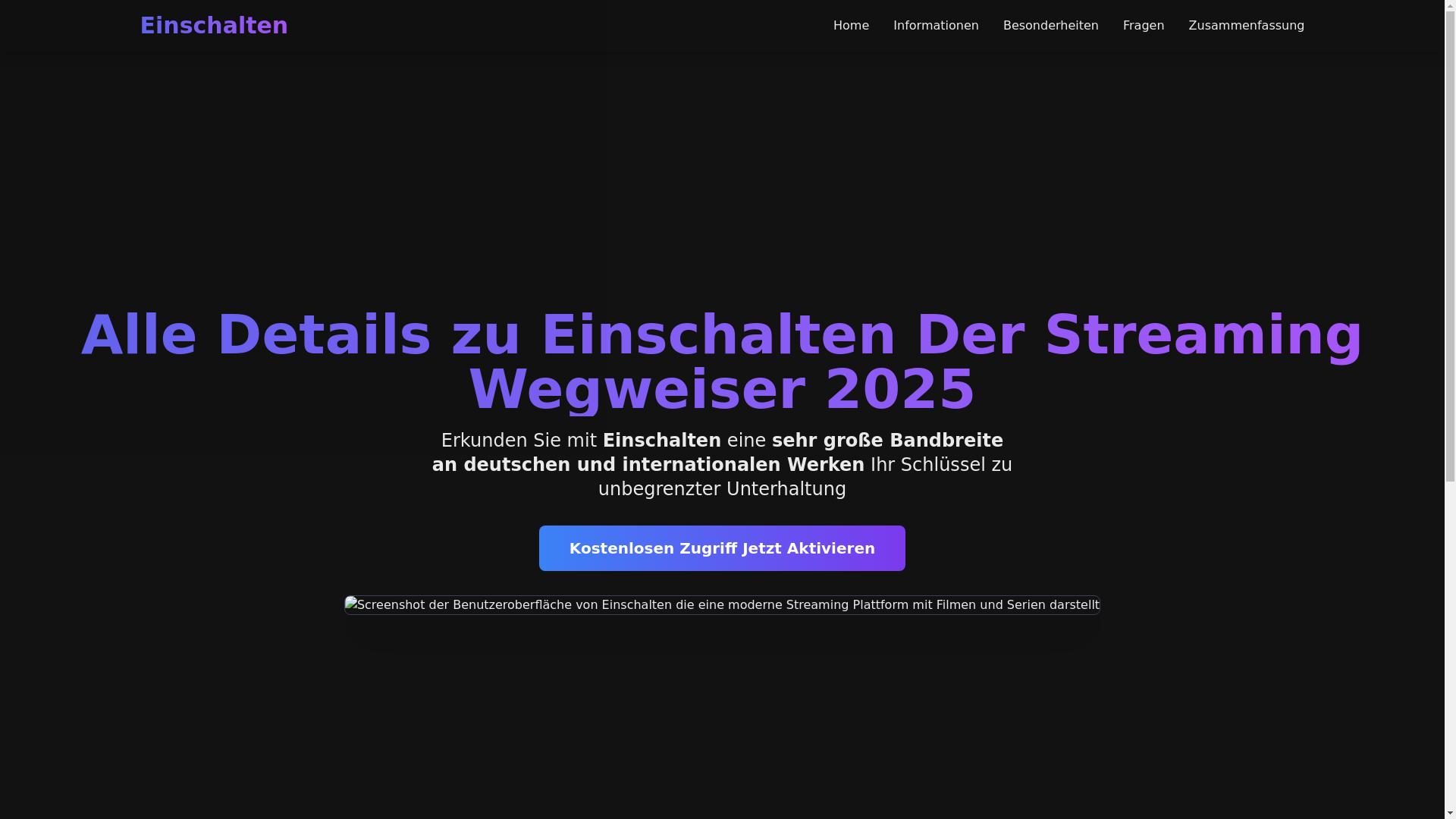 website screenshot of https://einschalten-wkbu.pages.dev/