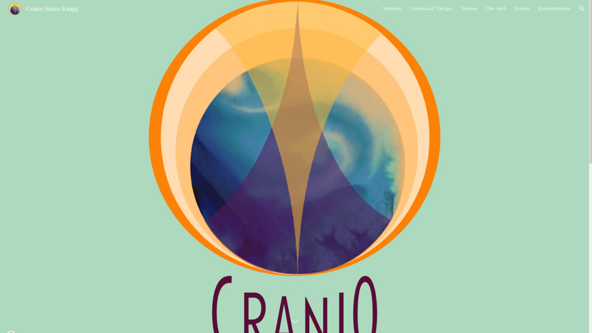 website screenshot of https://sarinaknapp.ch/