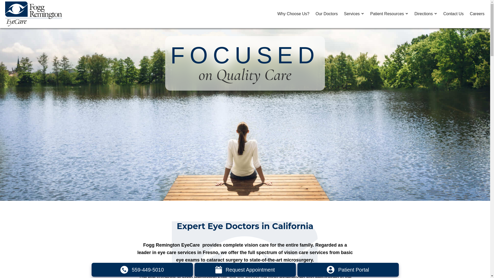 website screenshot of https://www.foggremington.com/