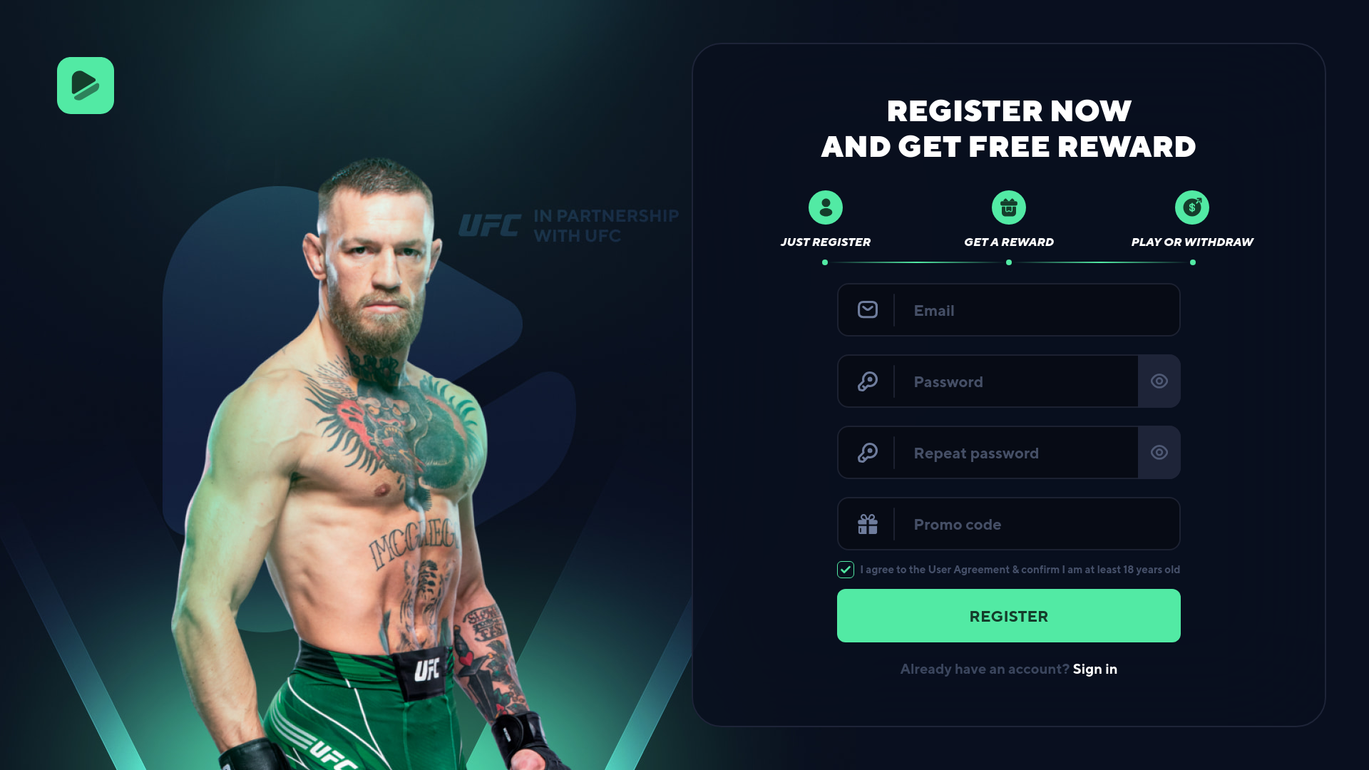 website screenshot of https://winredir.live/