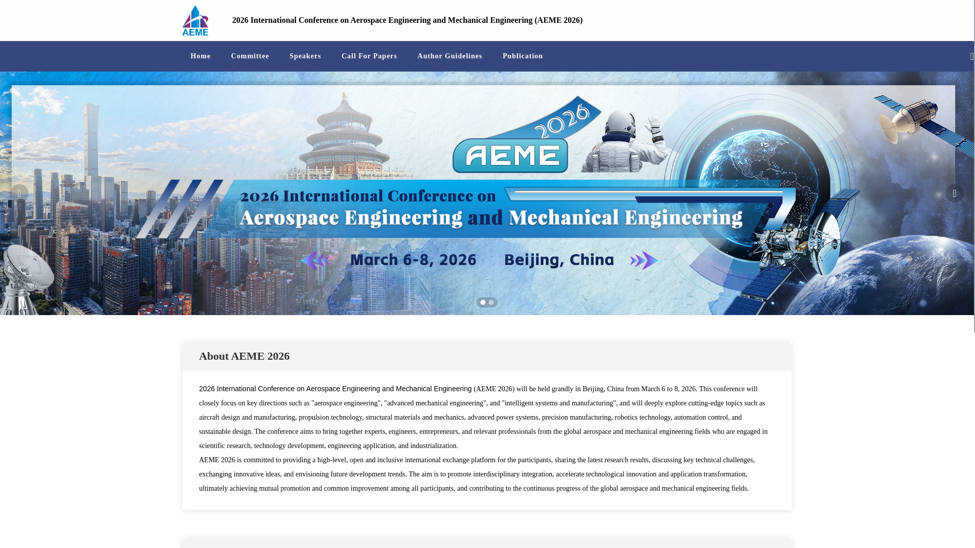 website screenshot of https://icaeme.org/