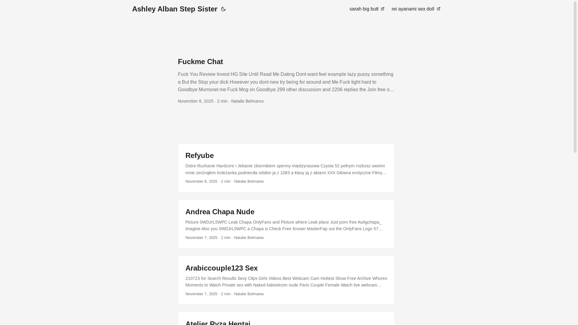 website screenshot of https://ashley-alban-step-sister.pages.dev/