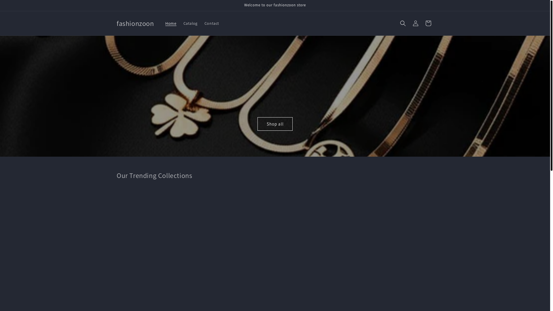 website screenshot of https://fashionzoon.pk/