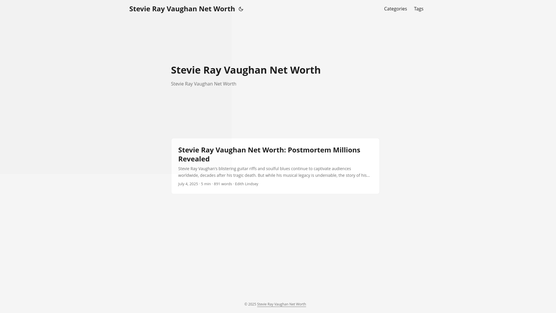 website screenshot of https://stevie-ray-vaughan-net-worth.pages.dev/