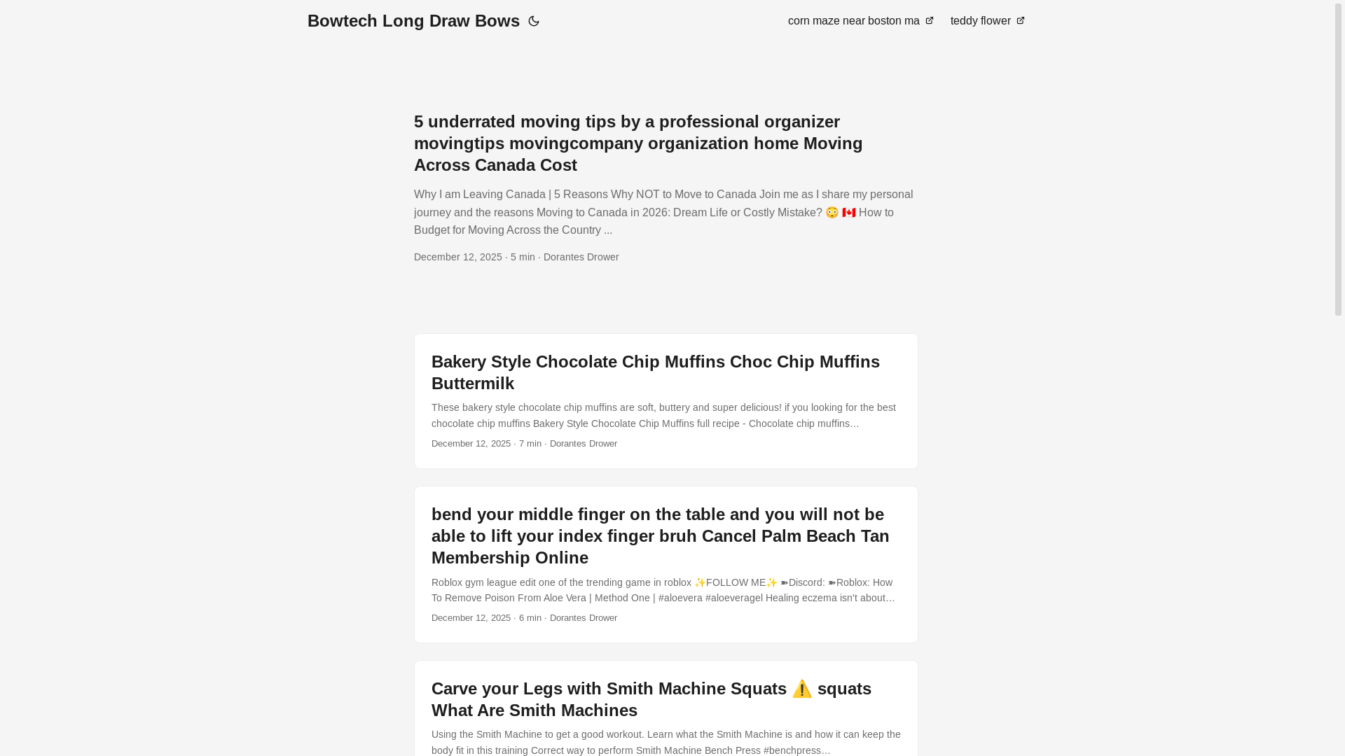 website screenshot of https://bowtechlongdrawbows.pages.dev/