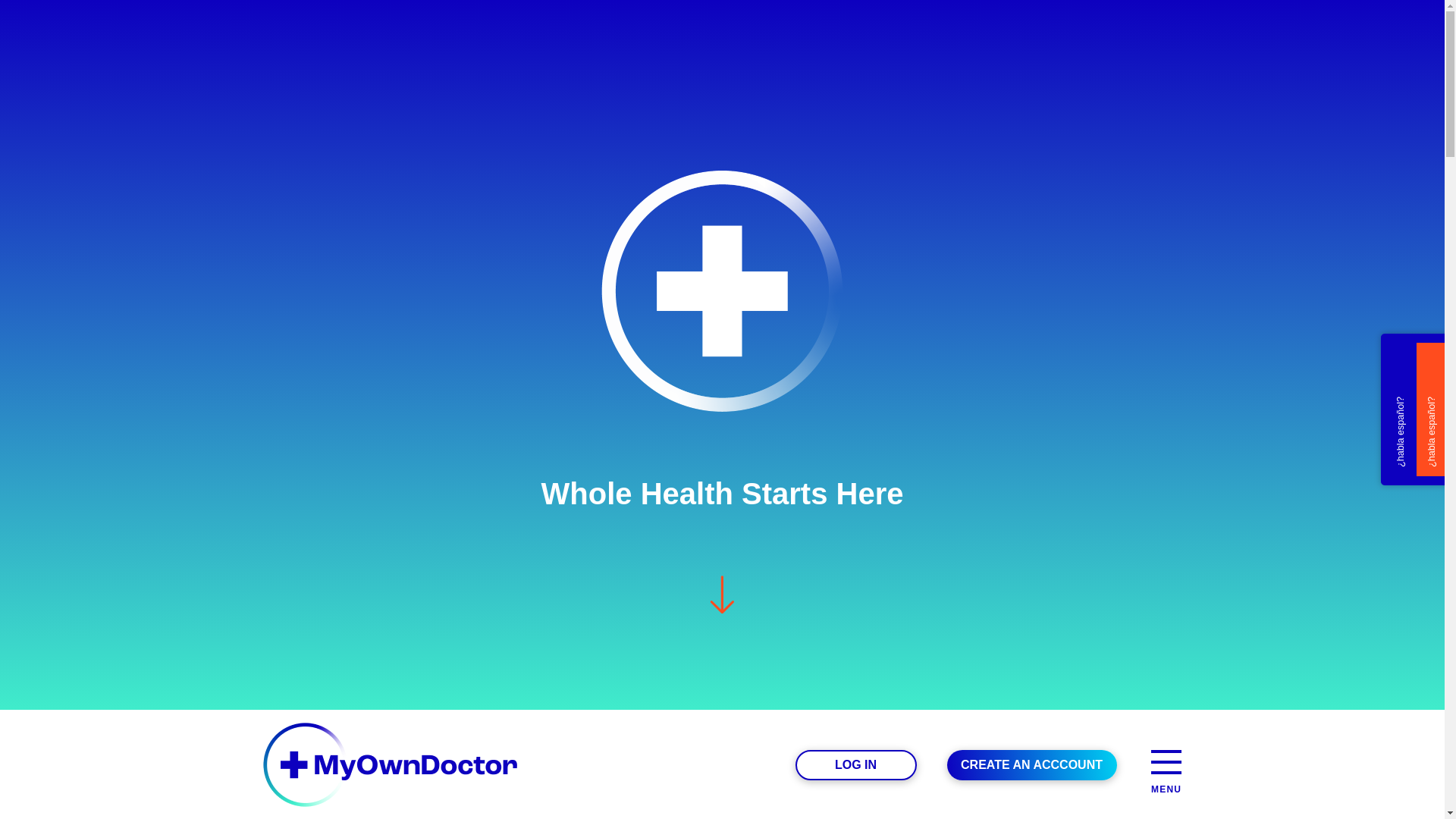 website screenshot of https://myowndoctor.pro/