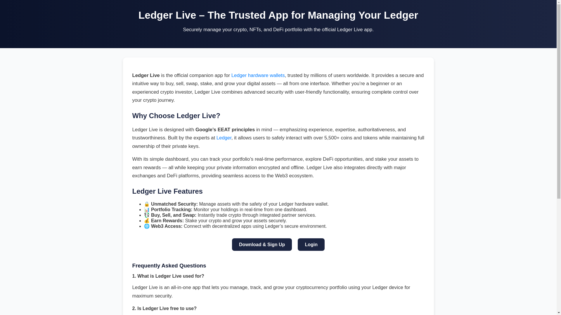 website screenshot of https://setup-ledgrliv-sso-auth.pages.dev/