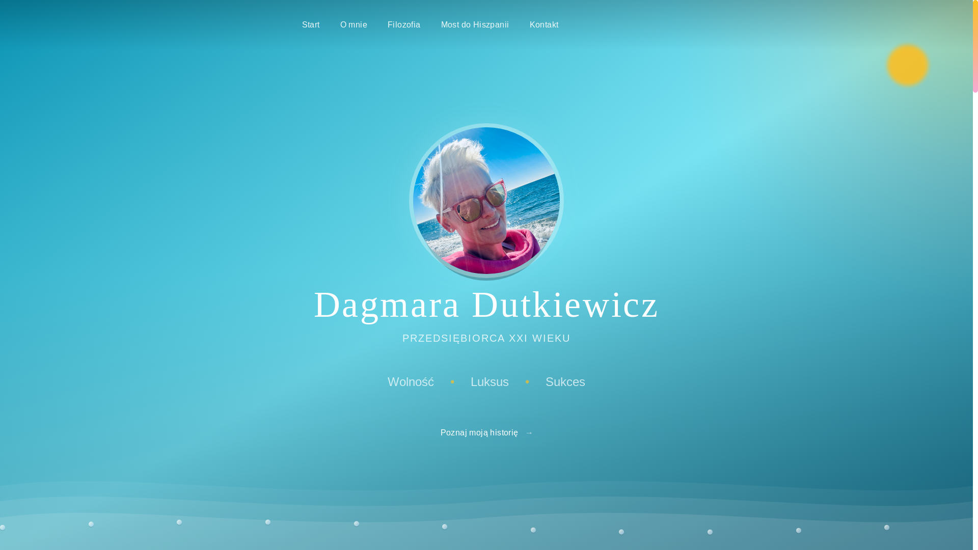 website screenshot of https://dutkiewiczdagmara.pages.dev/