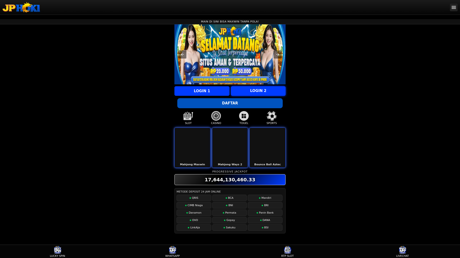 website screenshot of https://layanan-watitoto.pages.dev/
