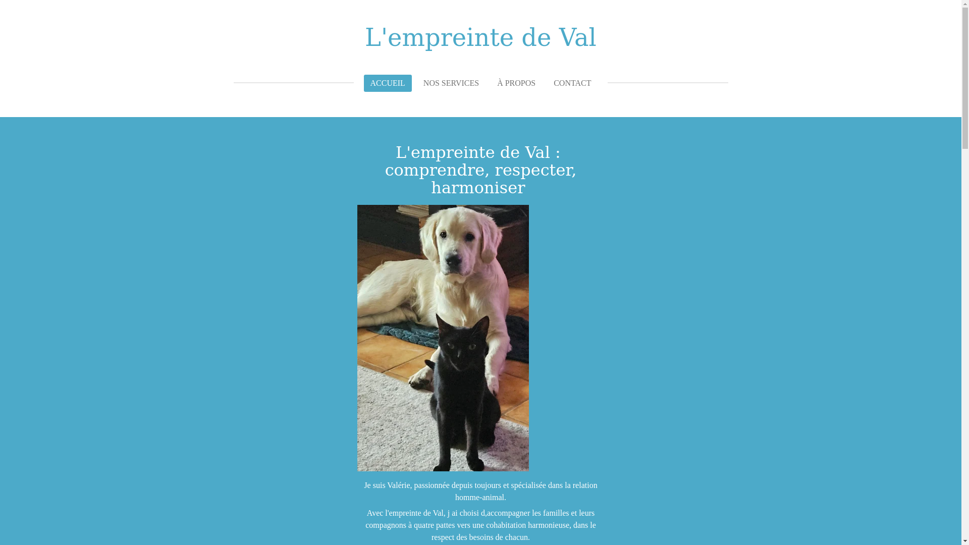 website screenshot of https://lempreintedeval.fr/