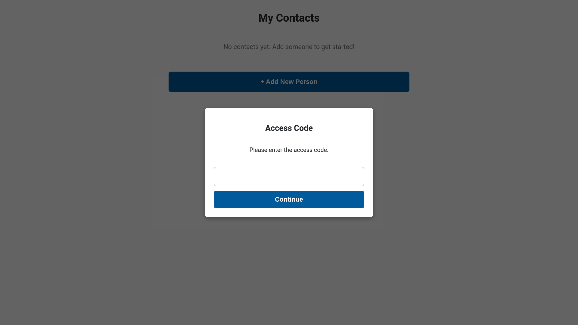 website screenshot of https://sample-contacts.pages.dev/