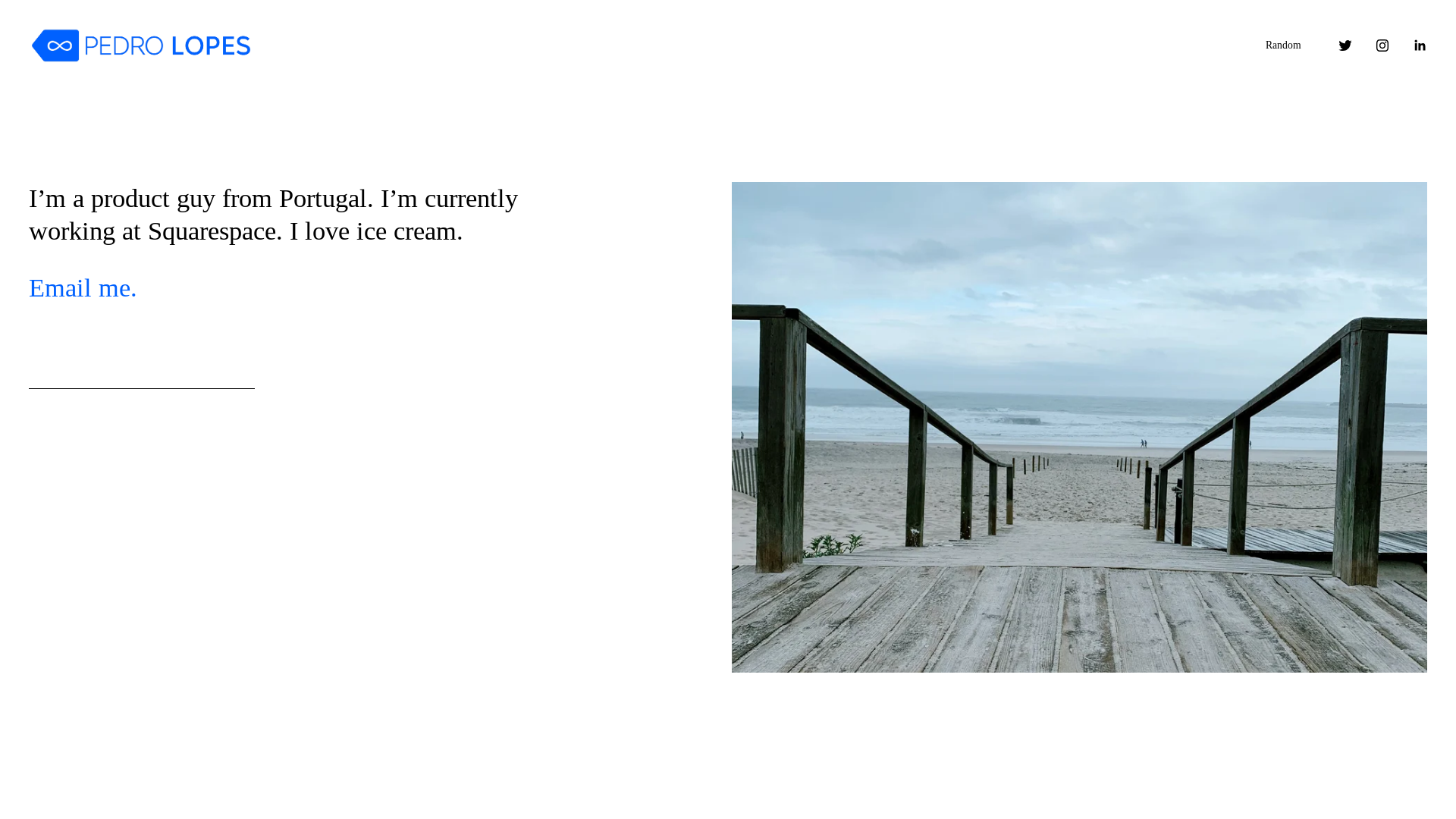 website screenshot of https://pedrolopes.net/