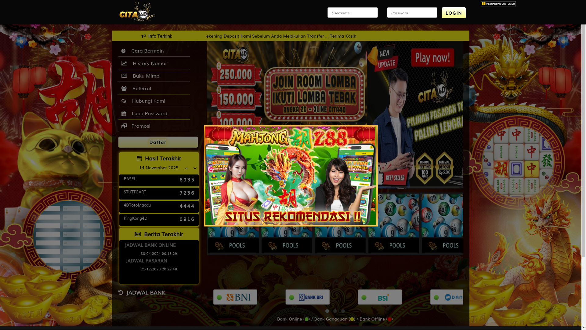 website screenshot of https://ct4dstecu.fun/