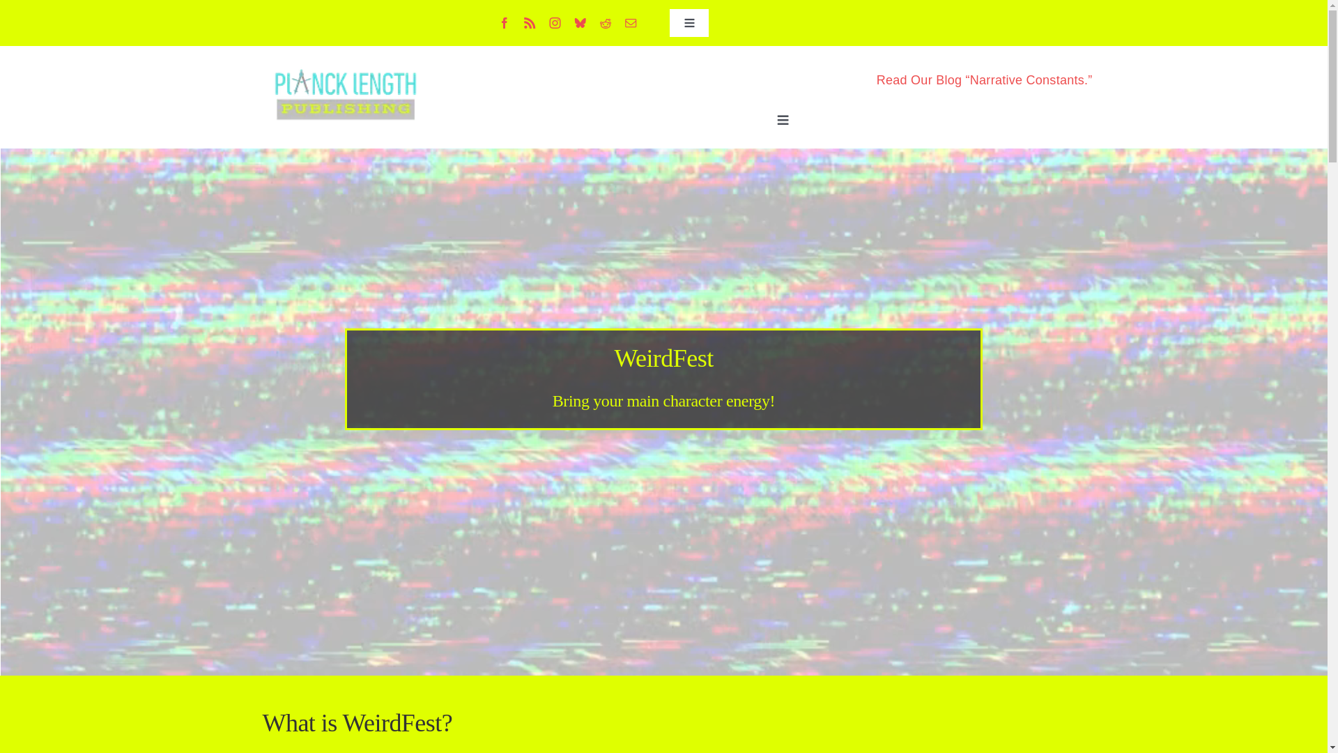website screenshot of https://weirdfest.fun/