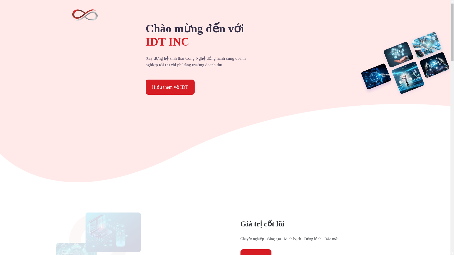 website screenshot of https://idtinc-landing.pages.dev/