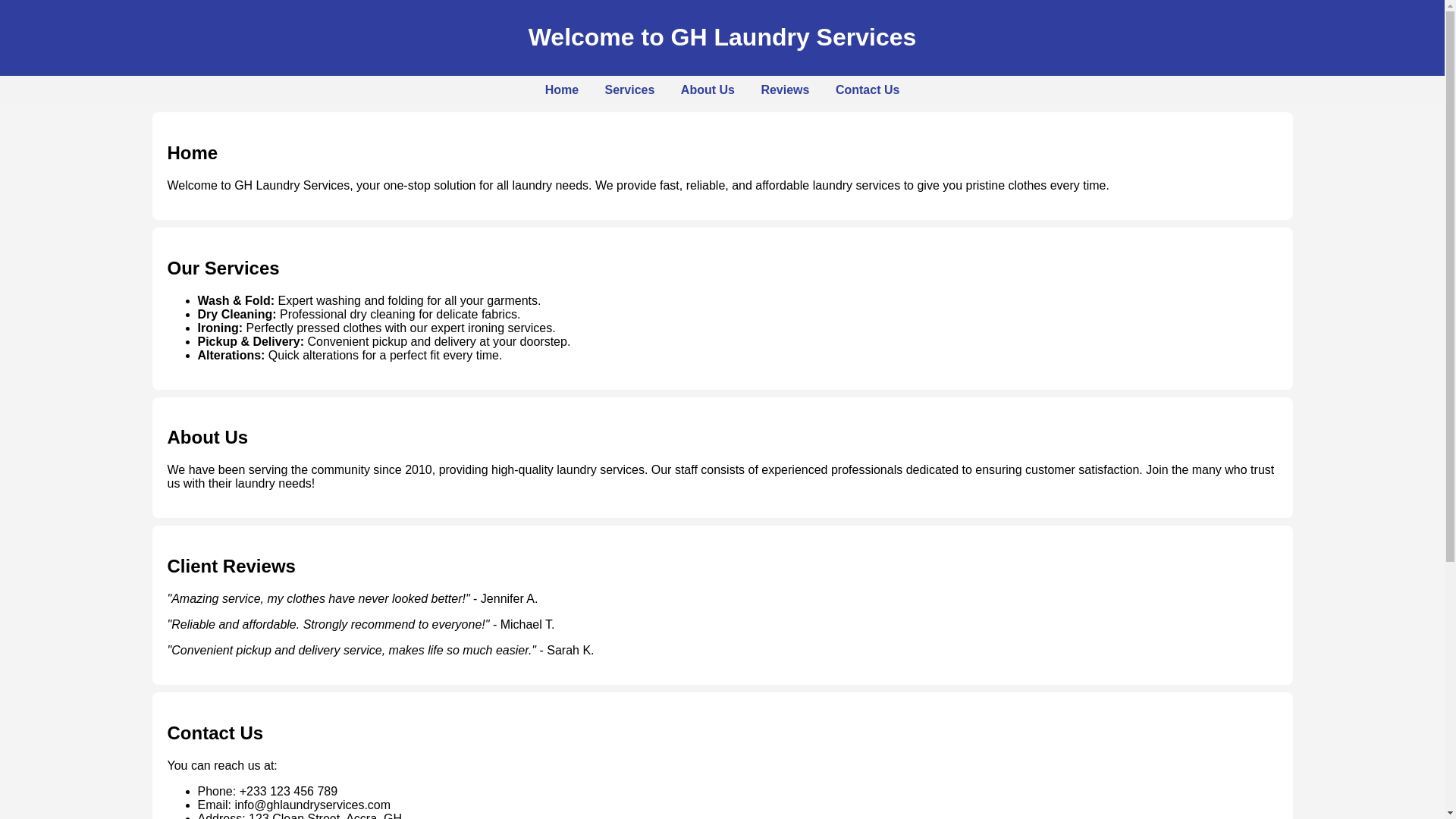 website screenshot of https://ghazimasu.site/