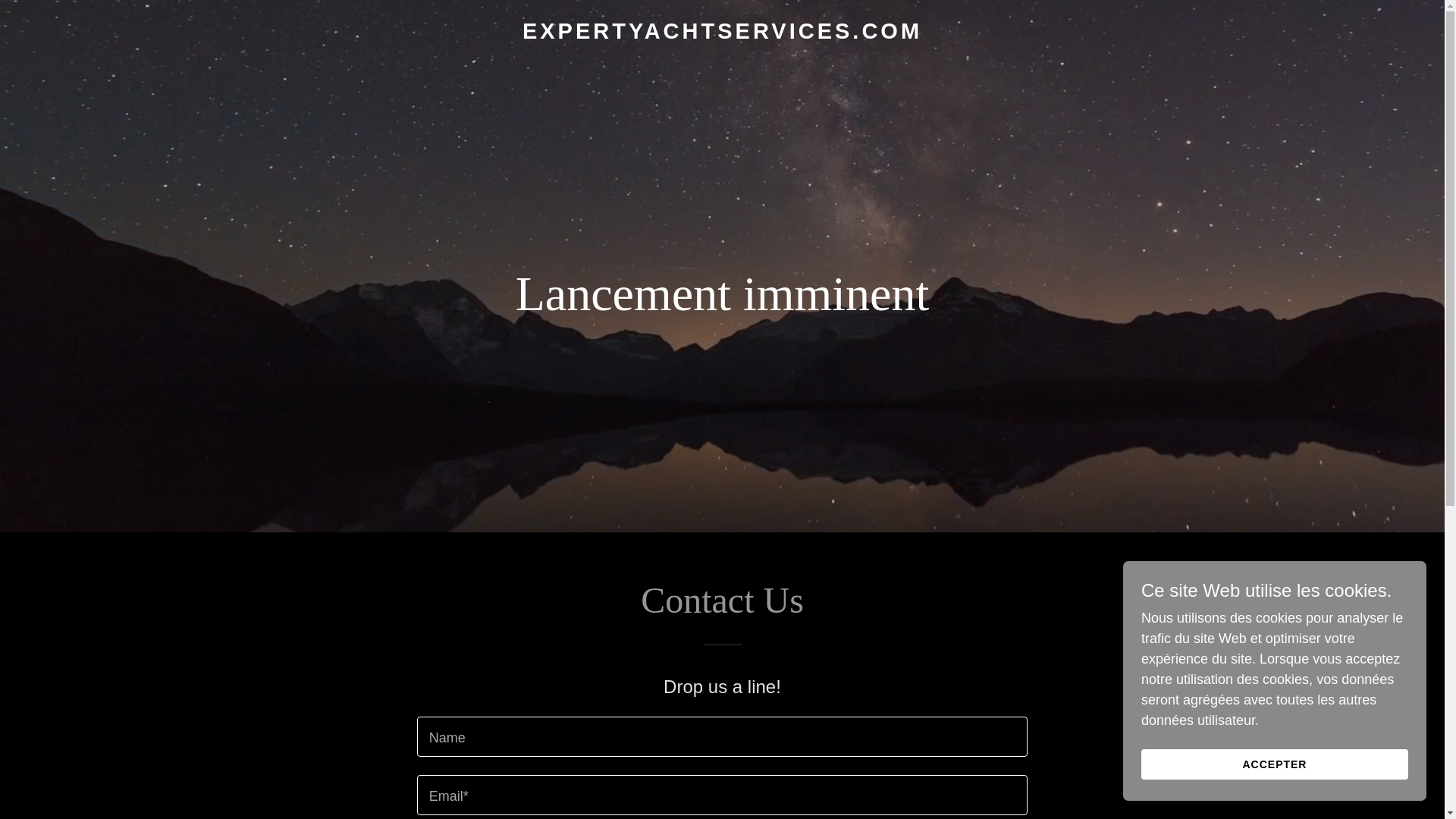 website screenshot of https://expertyachtservices.com/