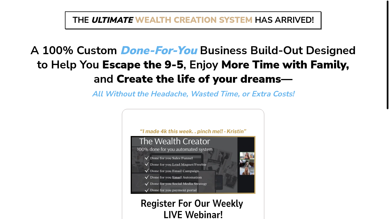 website screenshot of https://lynnboone.com/