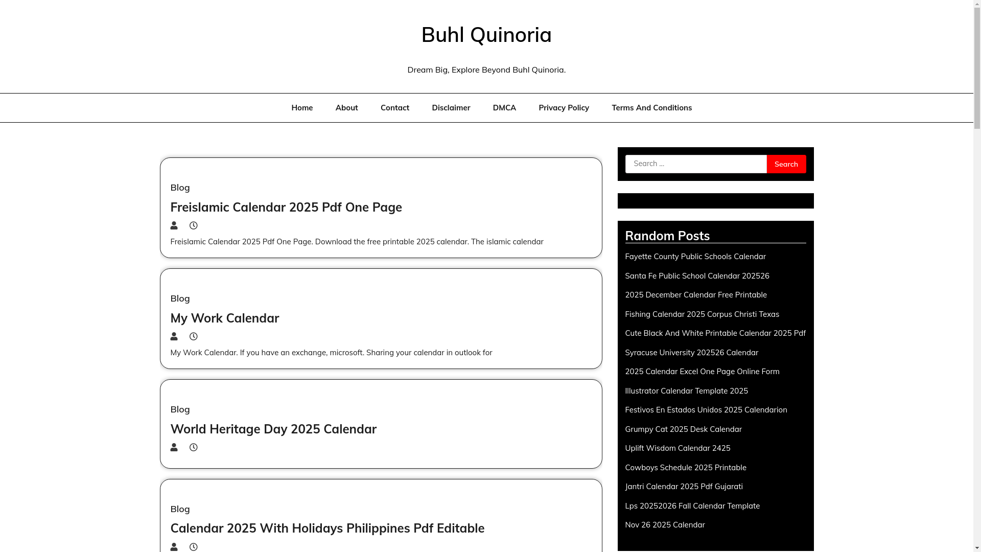 website screenshot of https://buhlquinoria.pages.dev/