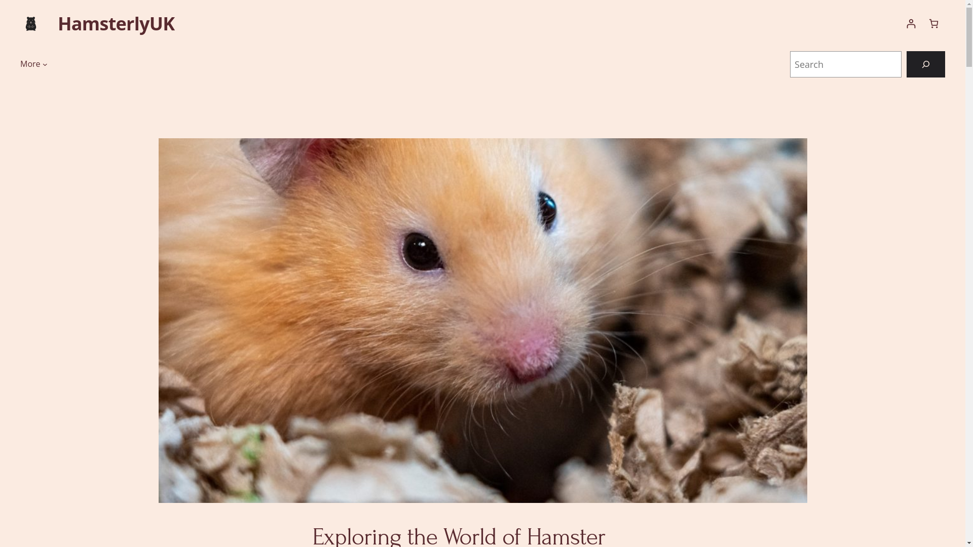 website screenshot of https://hamsterly.co.uk/