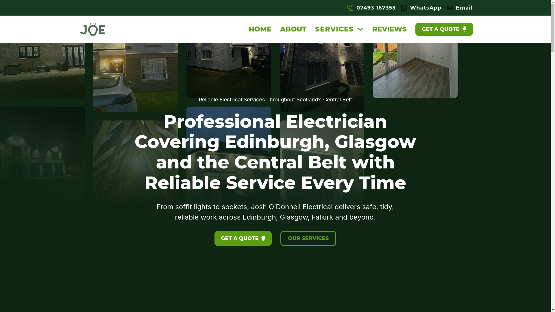 website screenshot of https://jodelectrical.co.uk/