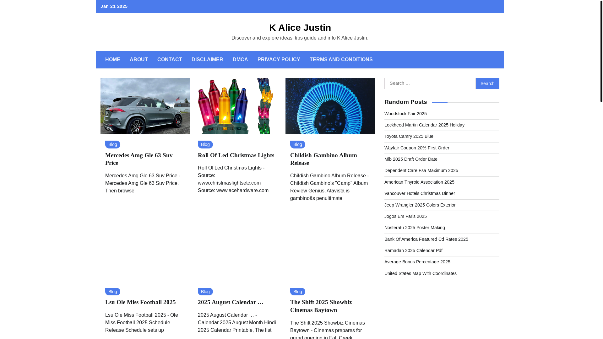 website screenshot of https://kalicejustin.pages.dev/