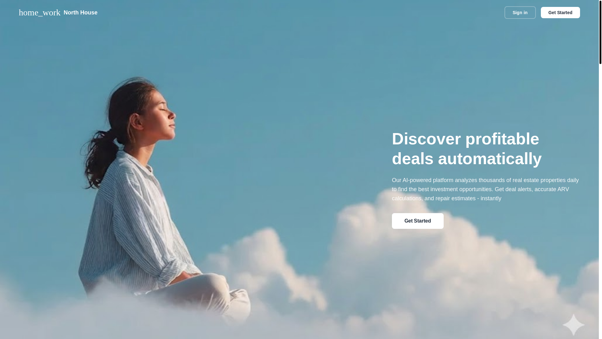 website screenshot of https://northhouse.ai/