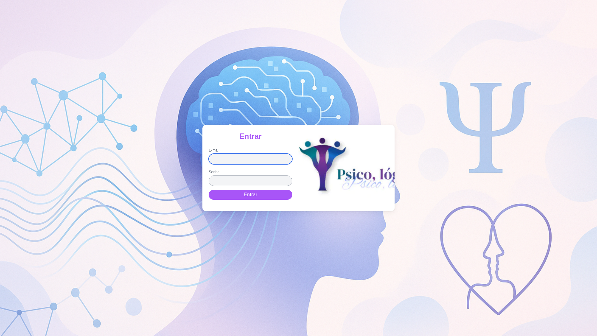 website screenshot of https://homologacao-psicologicoah.pages.dev/
