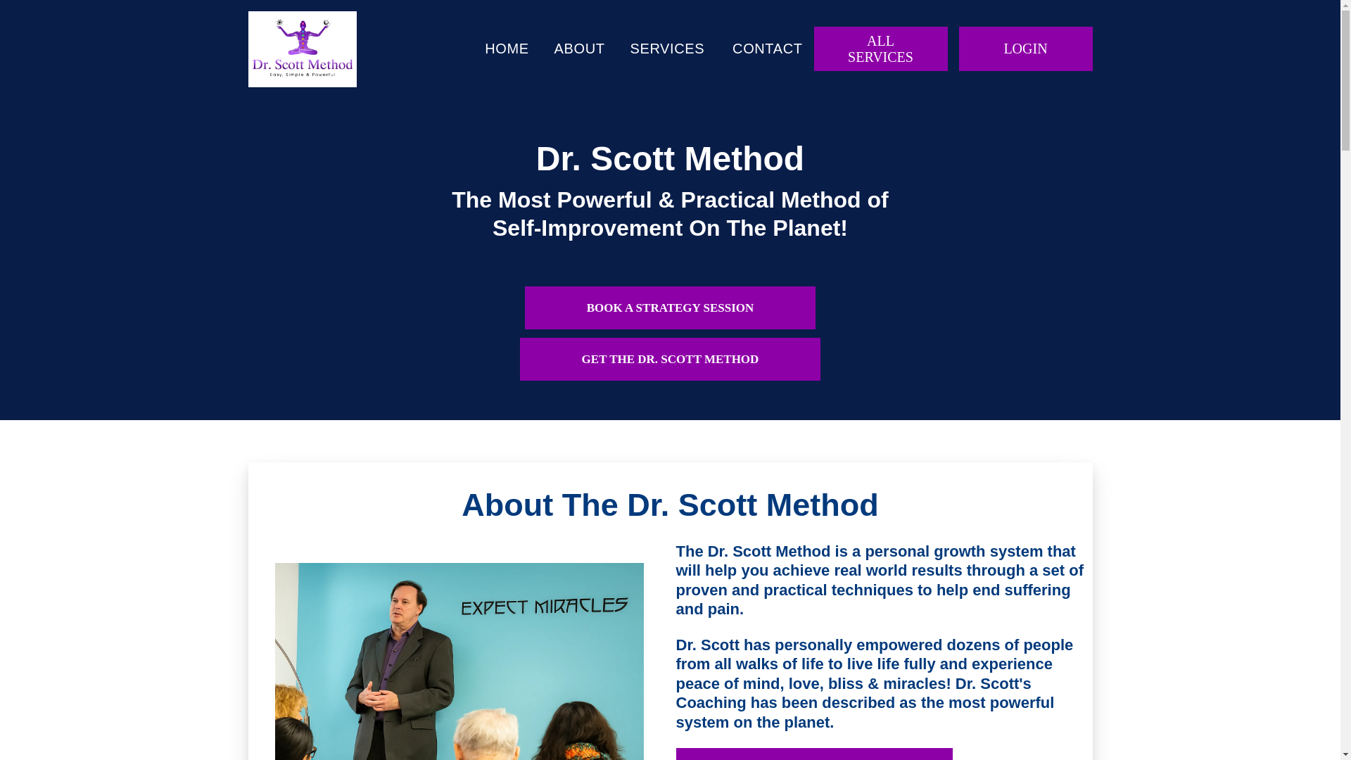 website screenshot of https://drscottmethod.net/