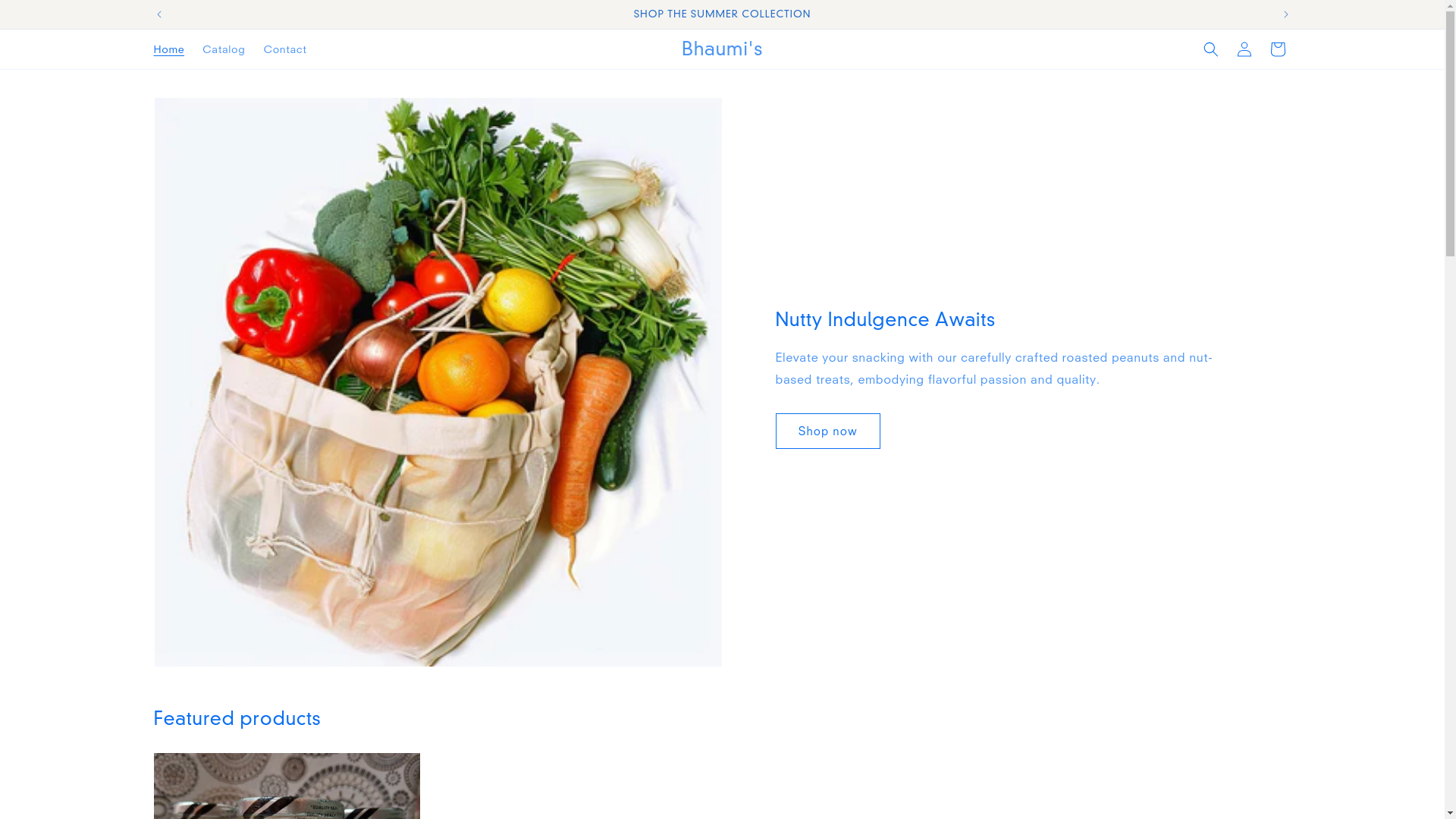 website screenshot of https://bhaumis.com/