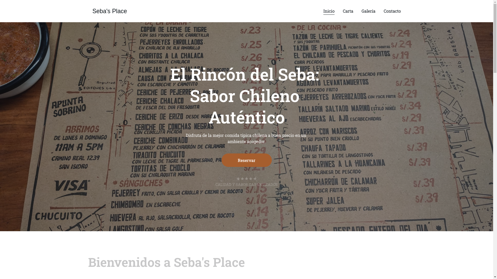 website screenshot of https://elrincondelseba.com/