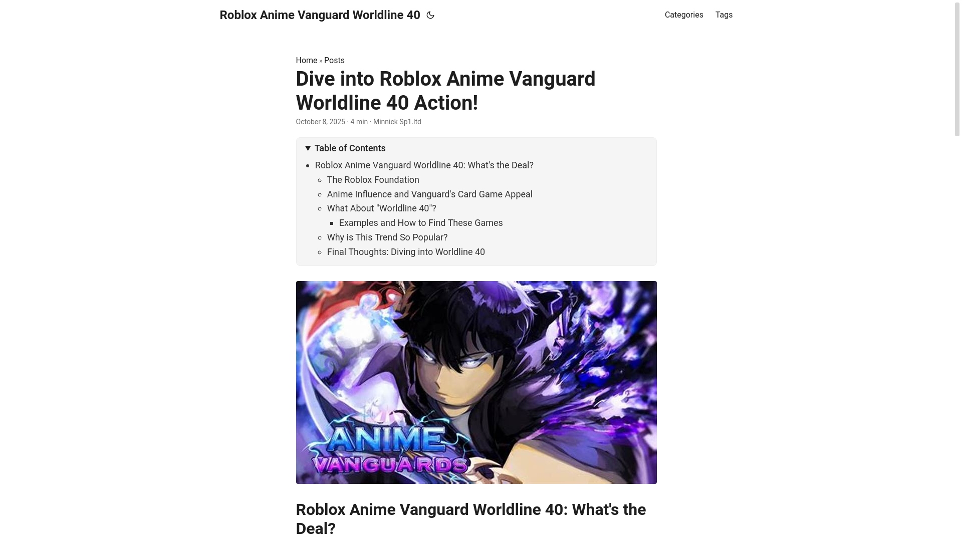 website screenshot of https://roblox-anime-vanguard-worldline-40.pages.dev/
