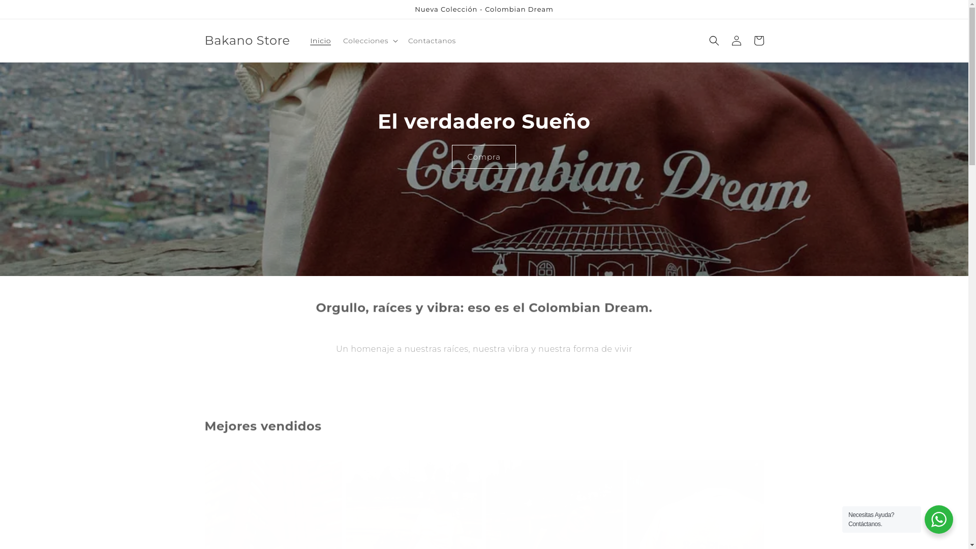website screenshot of https://bakanostoreco.com/