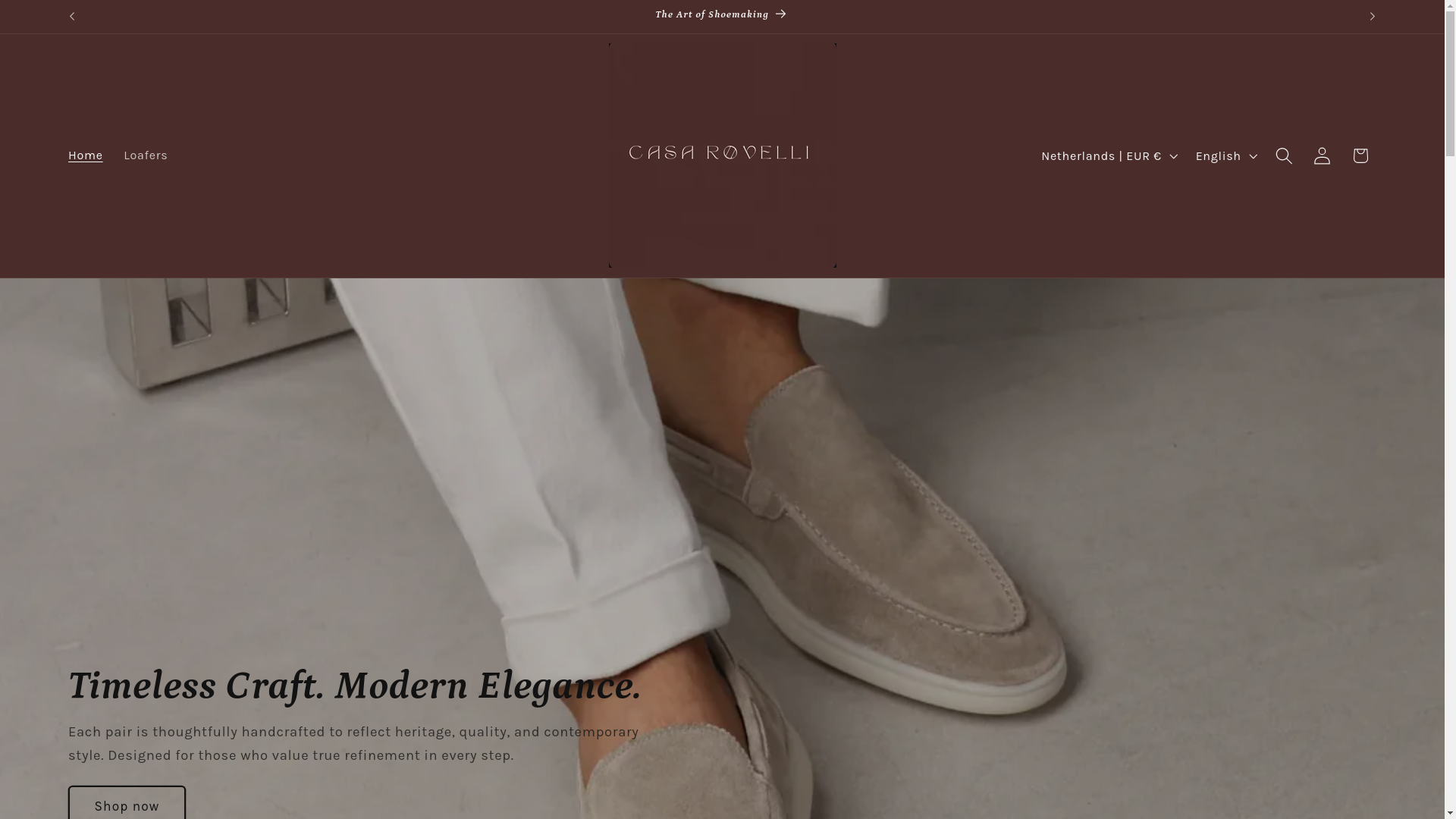 website screenshot of https://casarovelli.nl/
