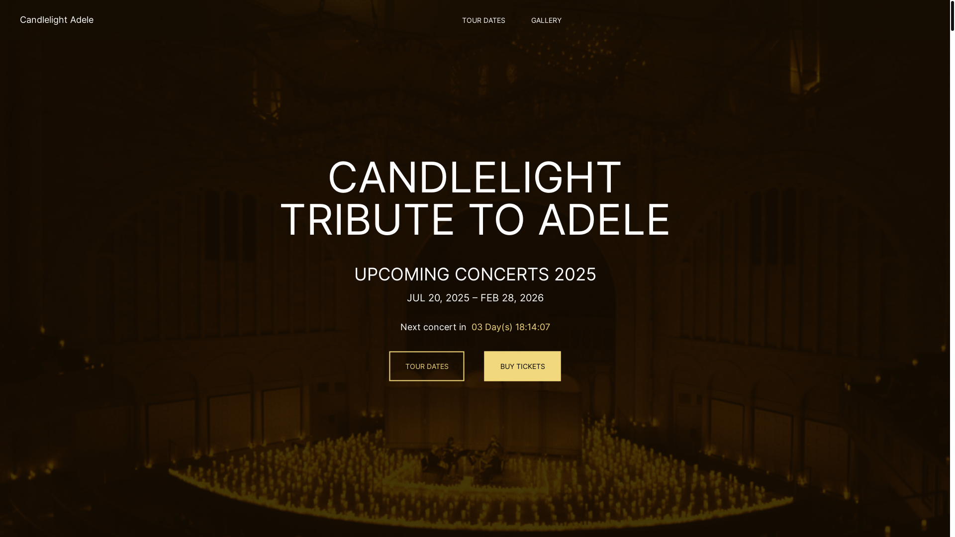 website screenshot of https://candlelightadele-com-github-io.pages.dev/