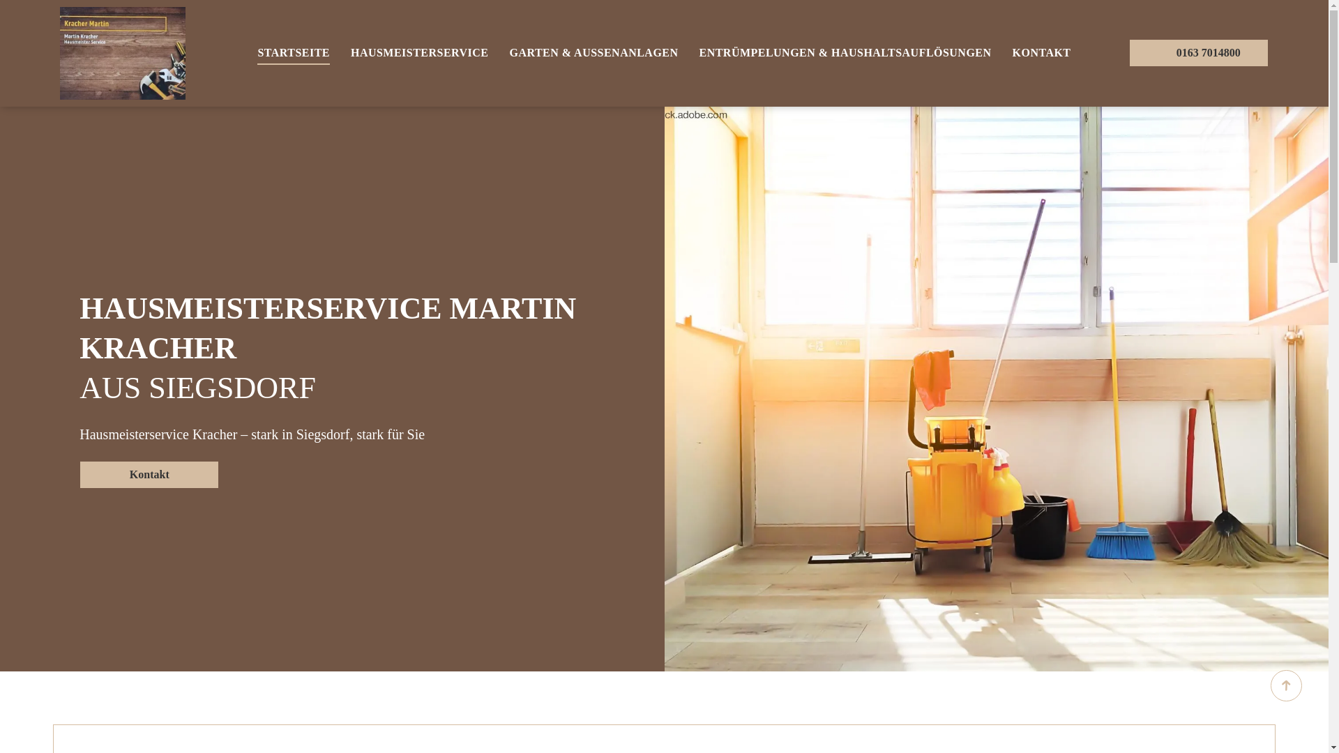 website screenshot of https://hausmeisterservice-martinkracher.de/