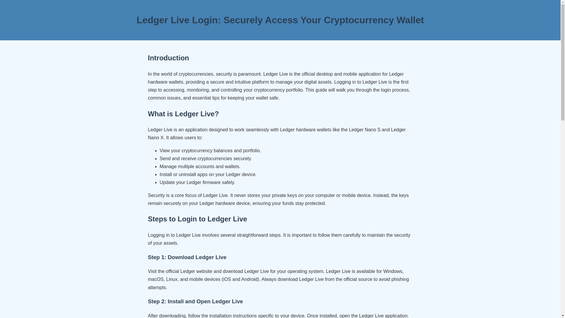 website screenshot of https://ledger-x-us-com-start.pages.dev/
