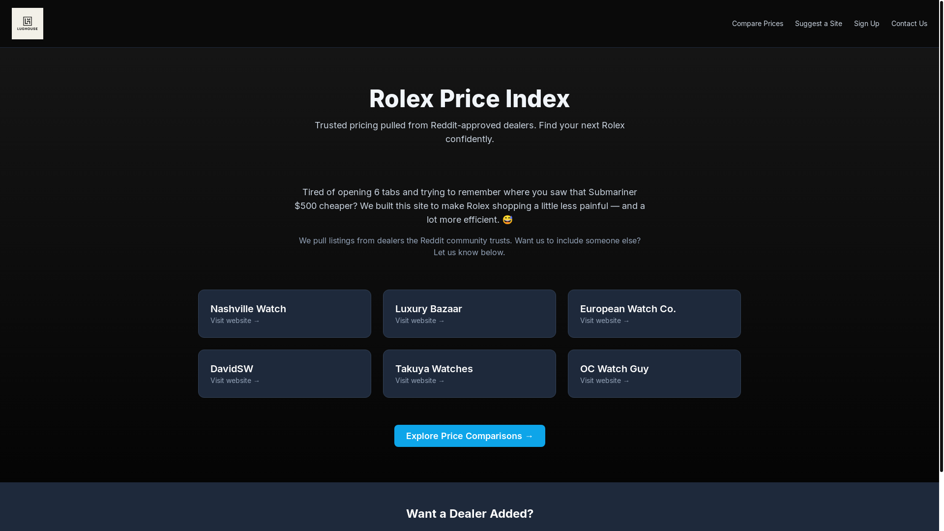 website screenshot of https://rotorandcrown.com/