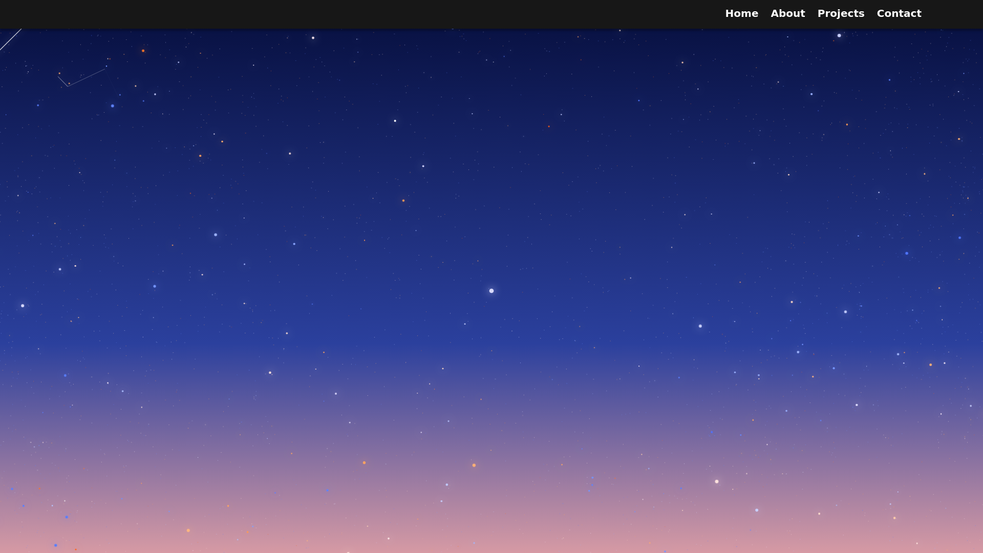website screenshot of https://zydico.github.io/portfolio/