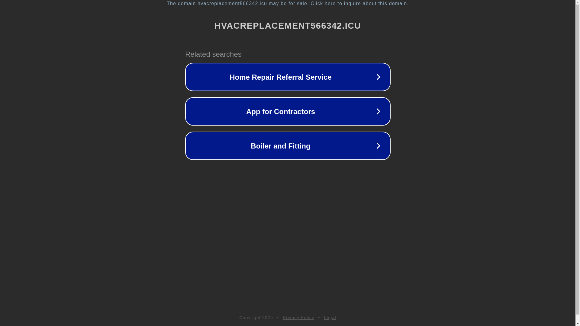 website screenshot of https://hvacreplacement566342.icu/