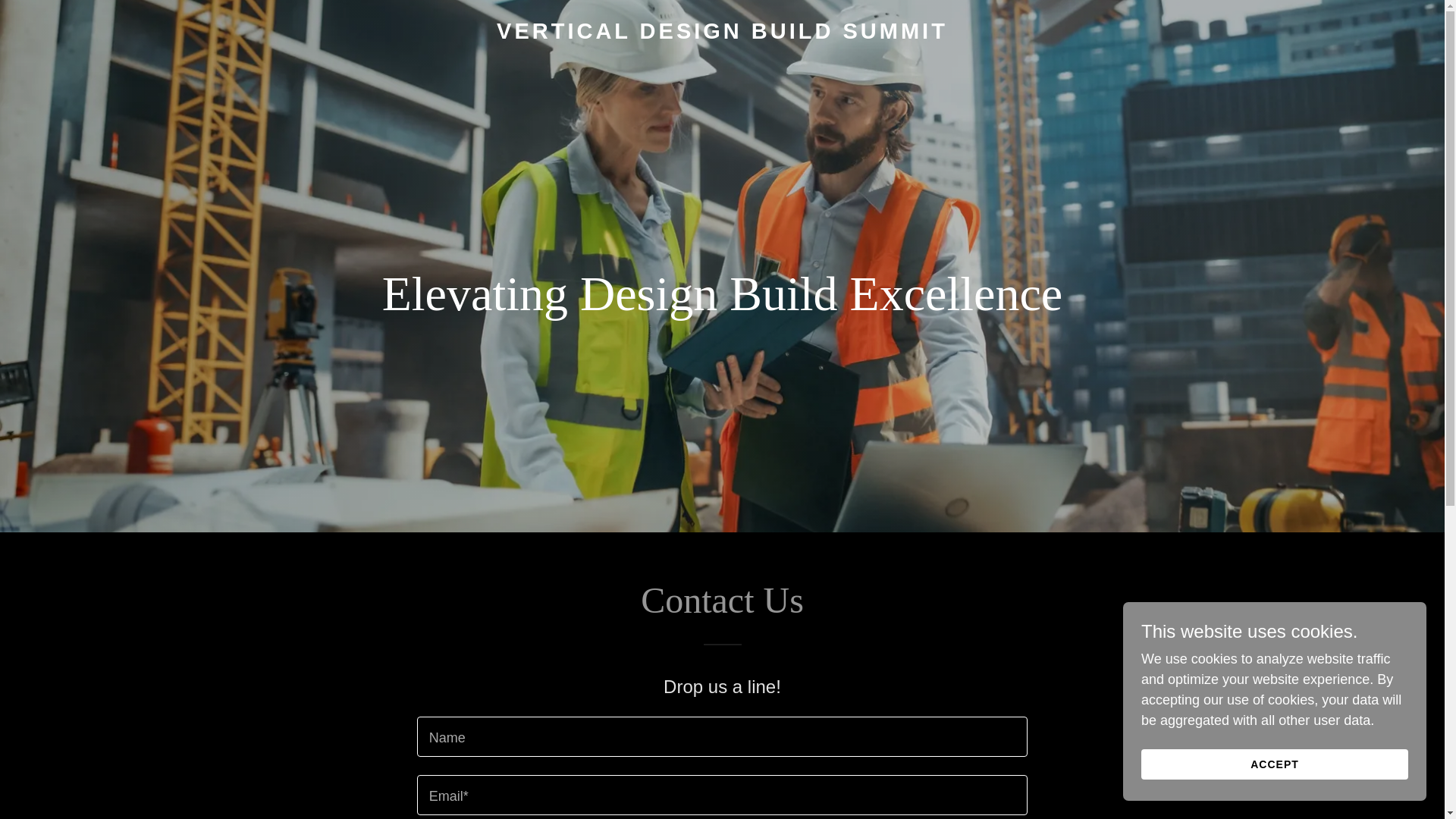 website screenshot of https://verticaldesignbuildsummit.com/