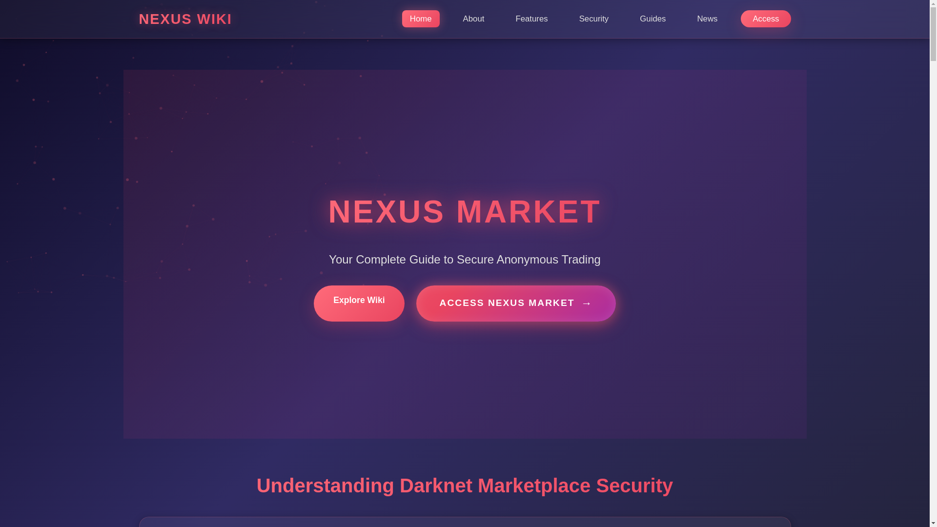 website screenshot of https://nexus-info.icu/