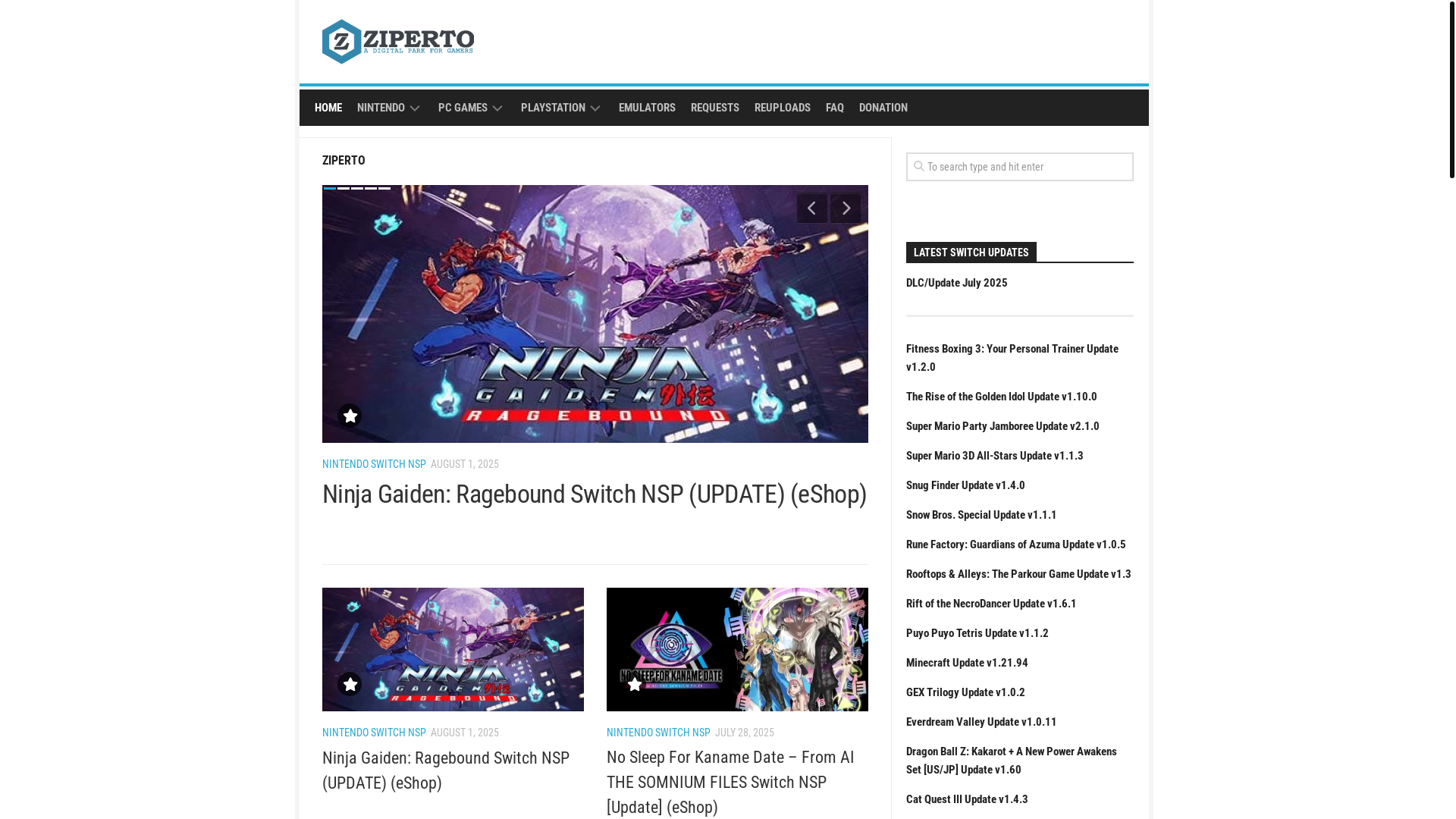 website screenshot of https://ziperto.com/