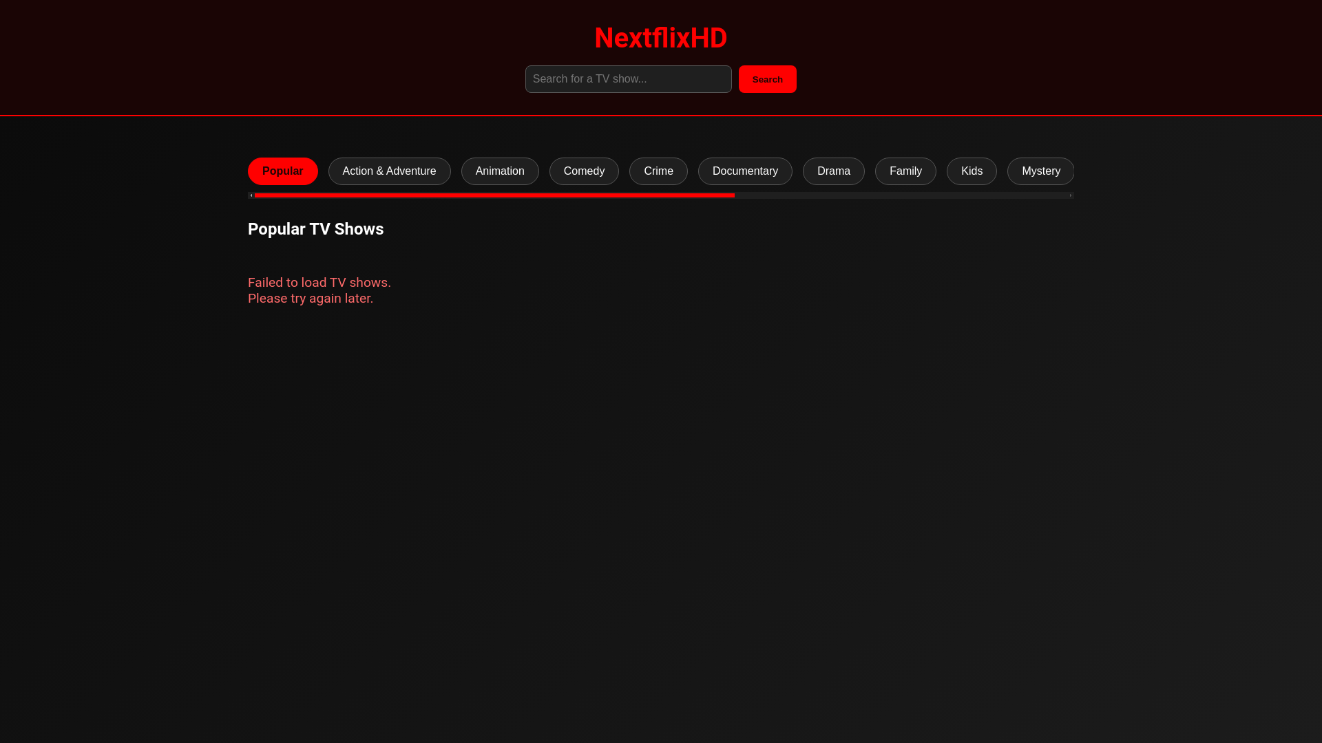 website screenshot of https://tvshow-at.pages.dev/