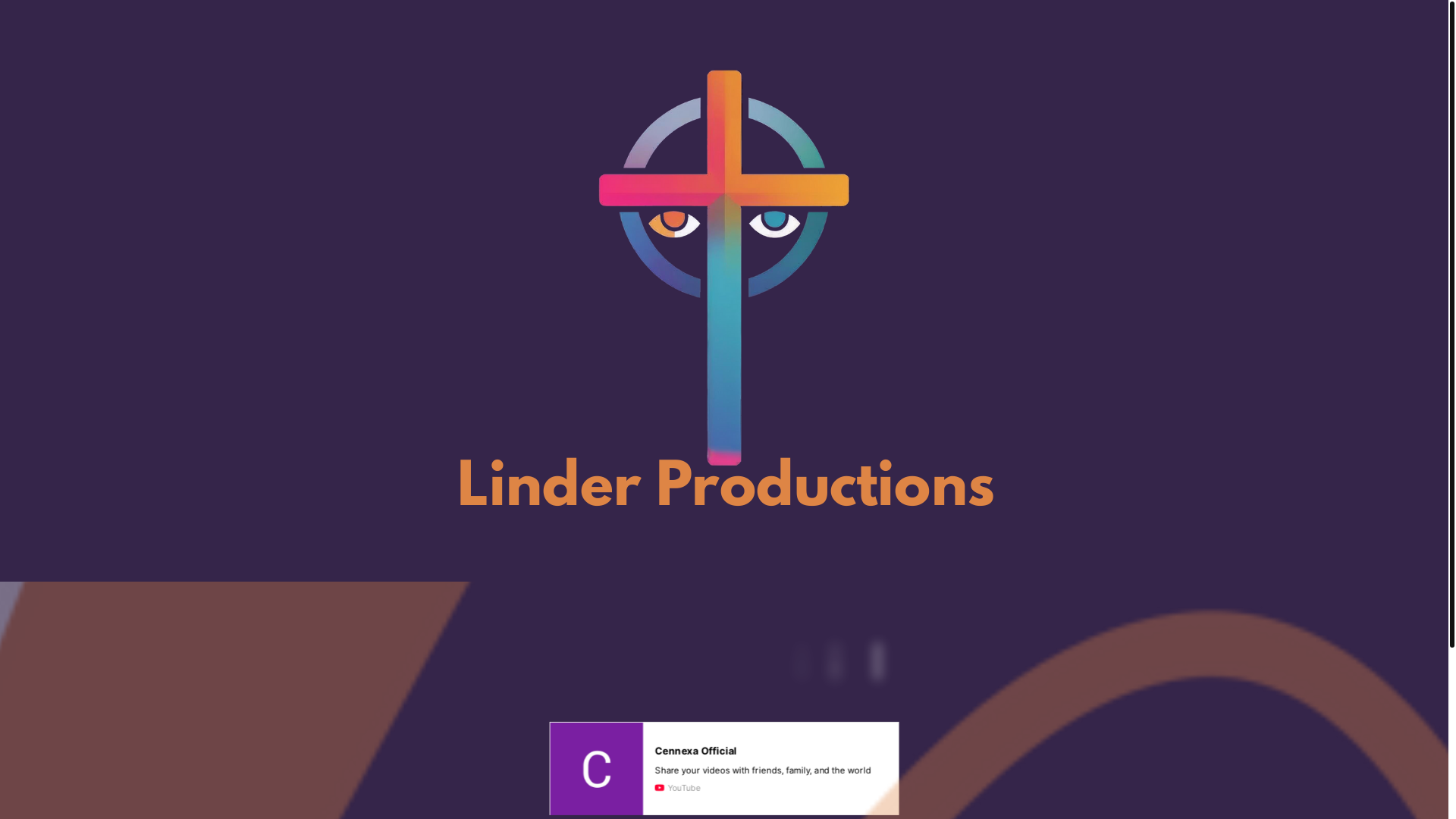 website screenshot of https://linder-productions.com/
