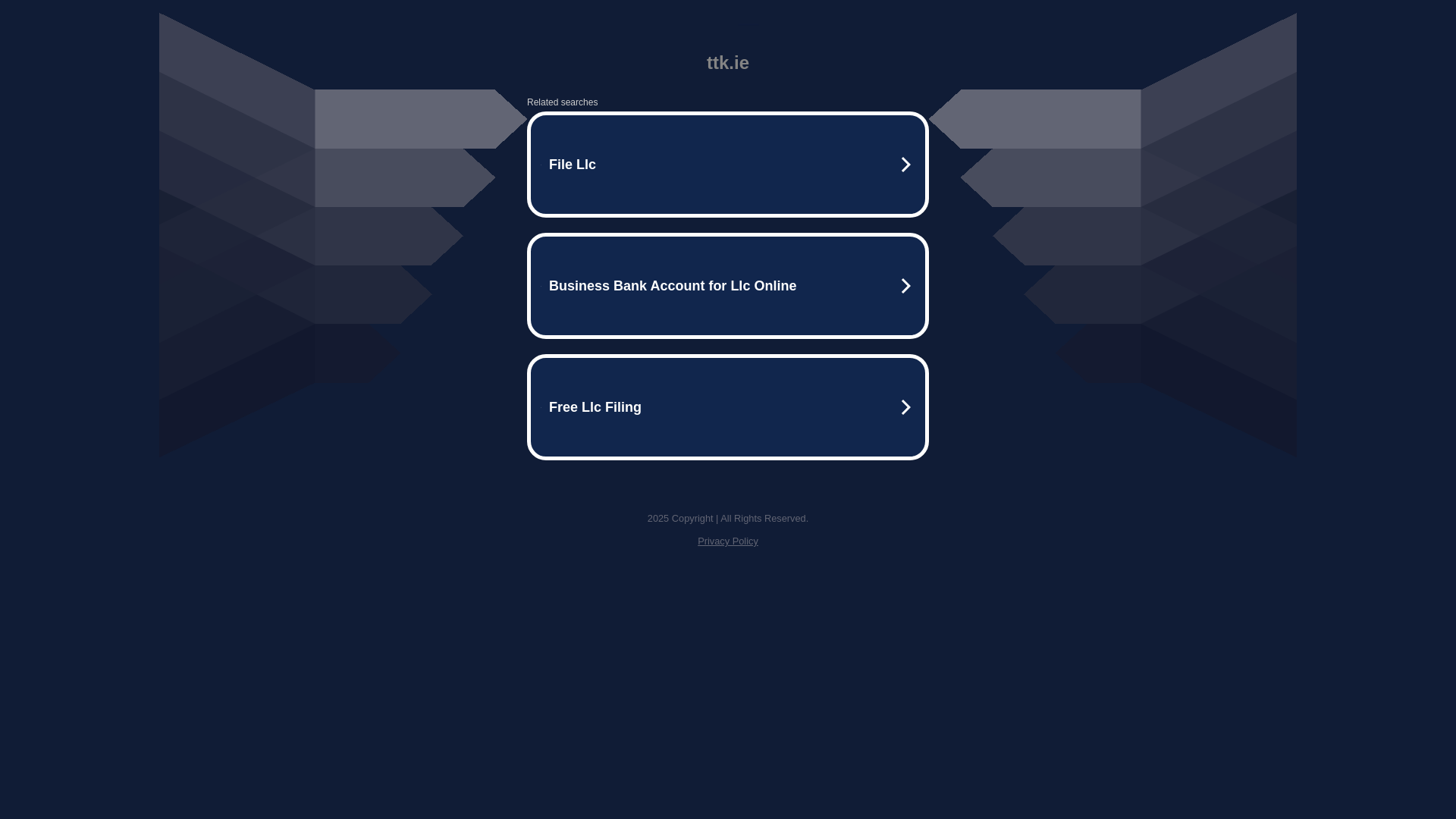 website screenshot of https://ttk.ie/