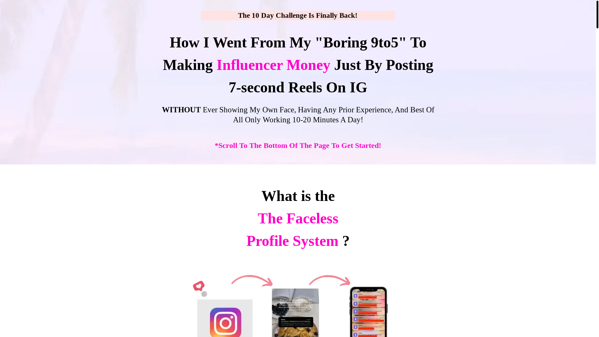 website screenshot of https://facelessandfierce.net/
