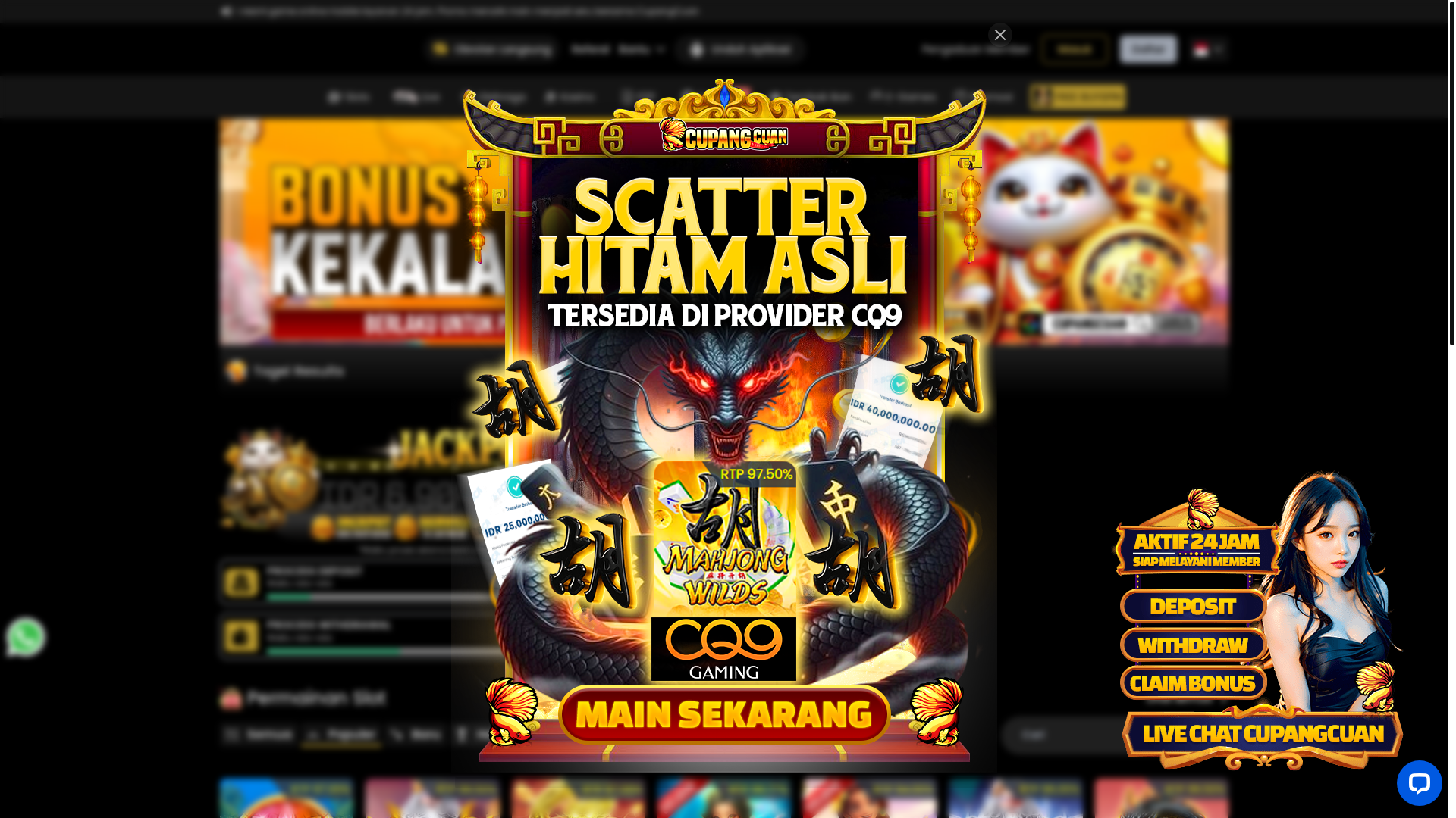 website screenshot of https://cpcterbaru.pro/