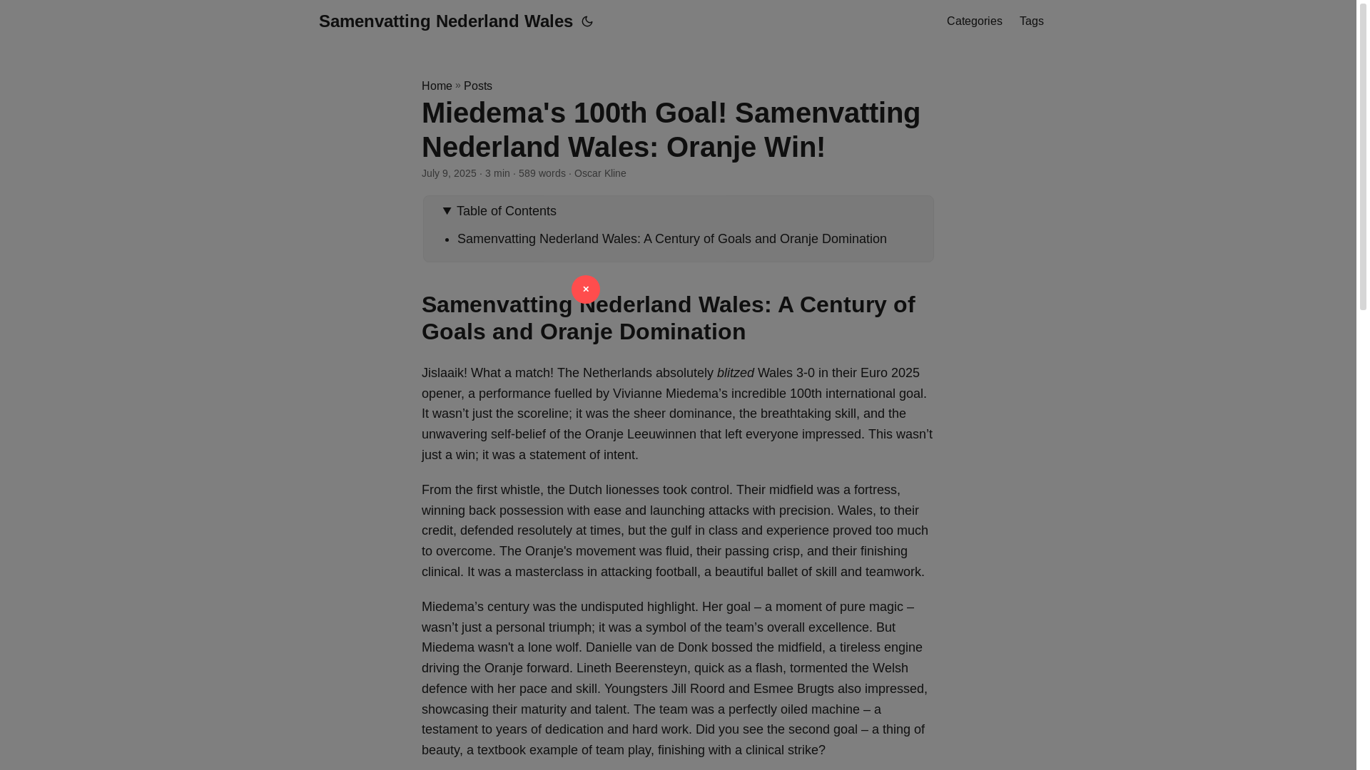 website screenshot of https://samenvatting-nederland-wales20250712.pages.dev/